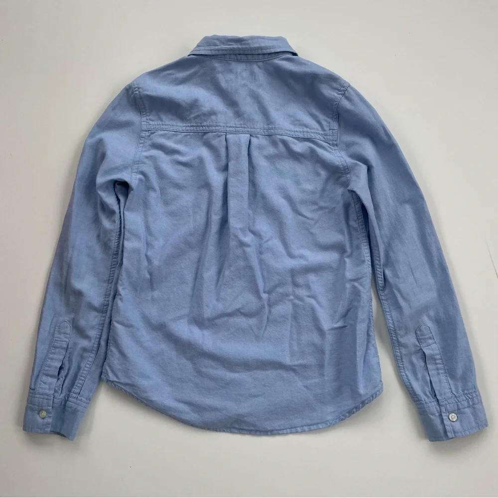 Abercrombie Kids Blue Oxford style Button Down Shirts LOT OF TWO Size 11/12 - Picture 3 of 9